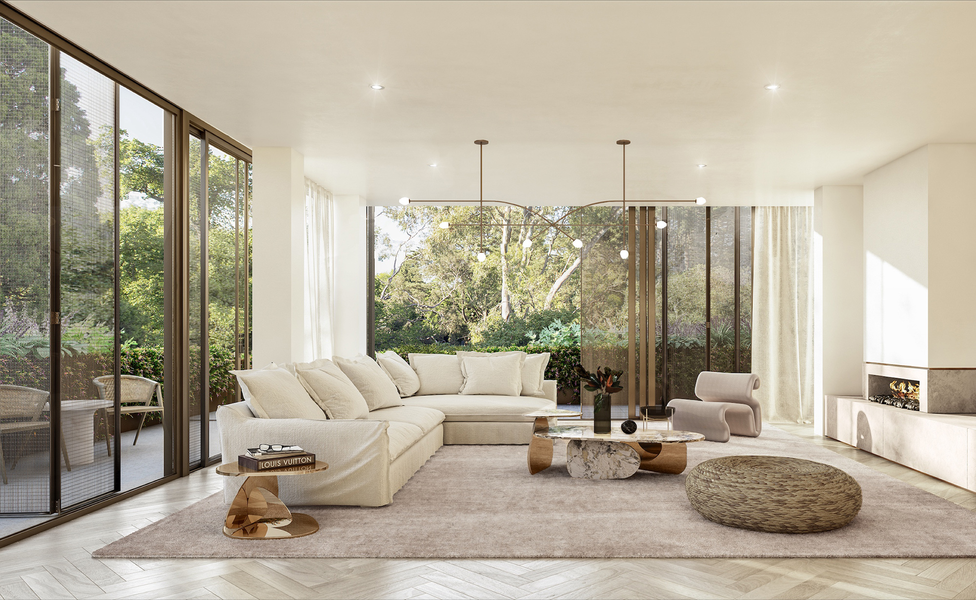 Arbour Park - Surrey Hills Living Room